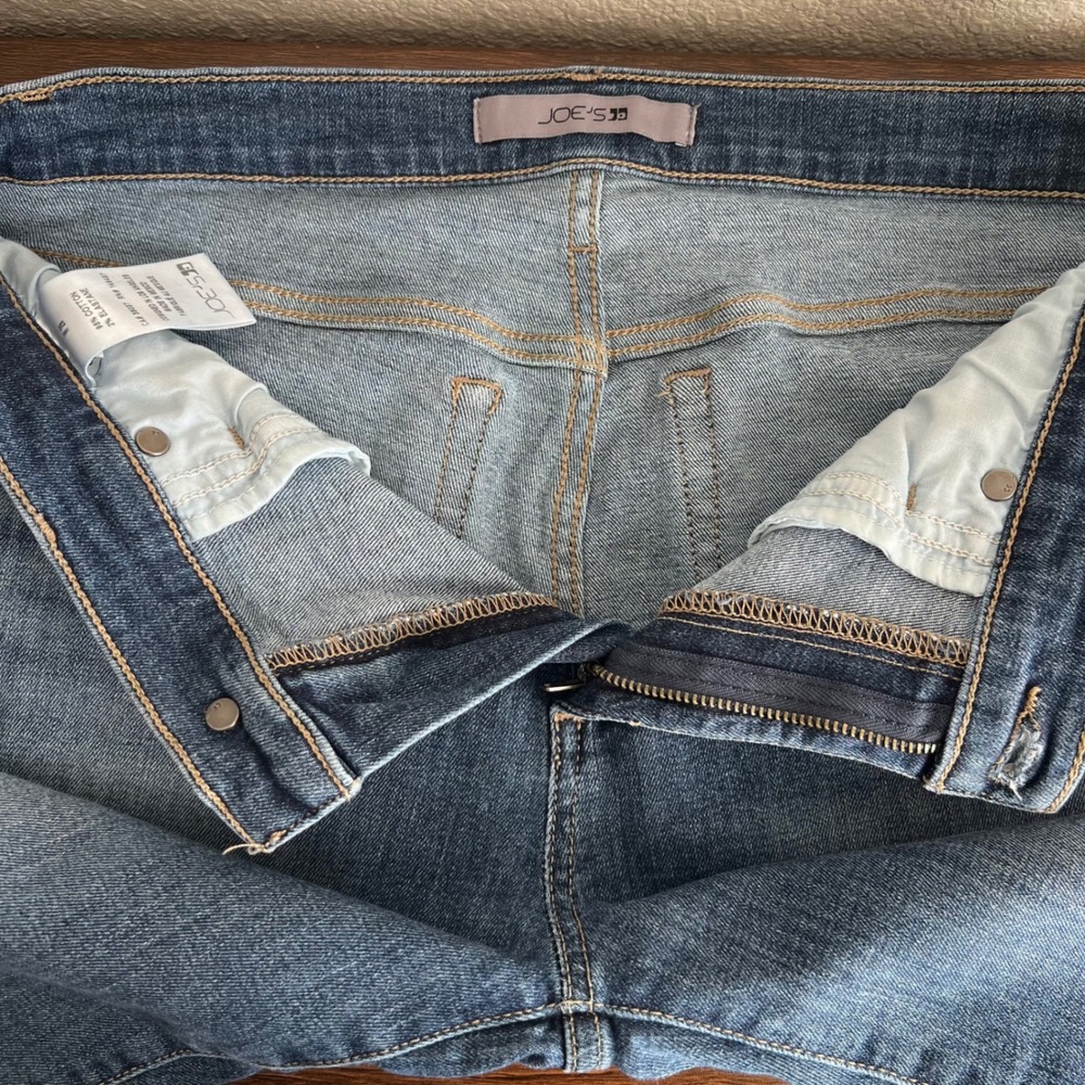 Joe's Jeans The Slim Straight Ankle Jeans Silver Lake Wash Blue Women's Size 29 - Picture 3 of 10